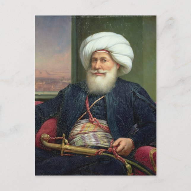 Cartão Postal Mehemet Ali, 1840 (Frente)