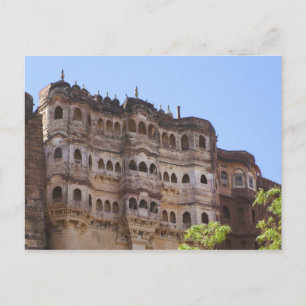 Cartão Postal Meherangarh, o Forte Majestoso, Jodhpur,