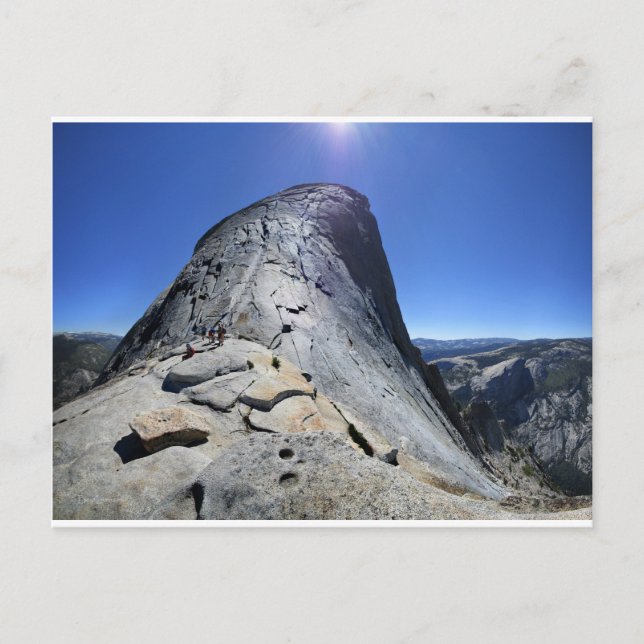 Cartão Postal Meia centelha da Base dos Cabos - Yosemite (Frente)