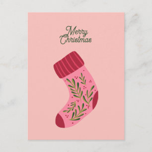 Cartão Postal Meia de Natal Alegre