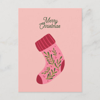 Cartão Postal Meia de Natal Alegre
