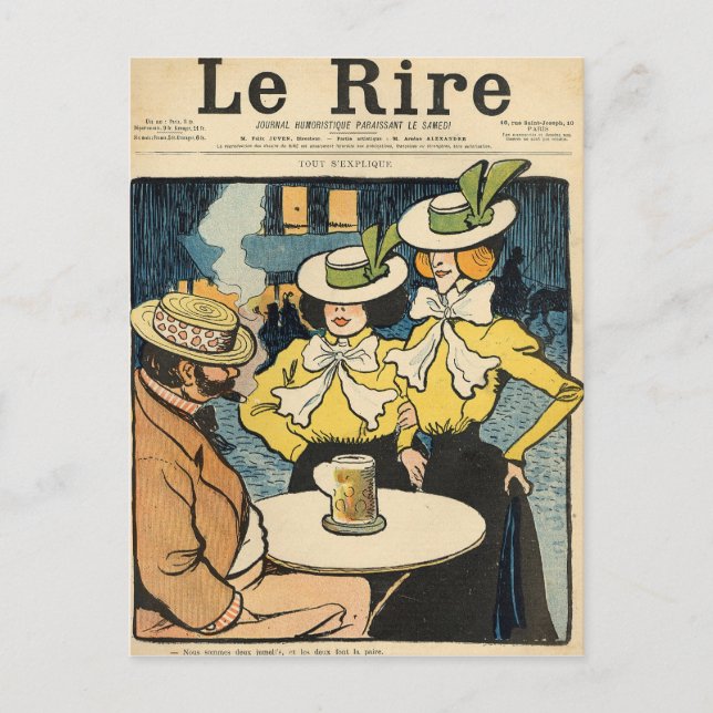 Cartão Postal Meia-irmãs (Frente)