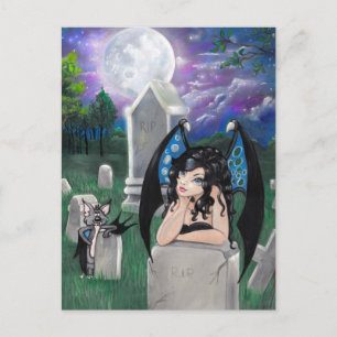 Cartão postal "meia-noite gótica"