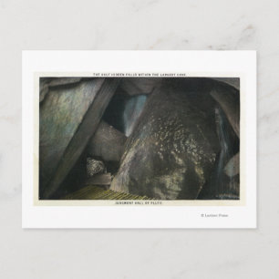 Cartão Postal Meia visão oculta do julgamento Hall of Plato