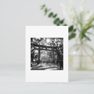 Cartão Postal Meiji Shrine: Tóquio