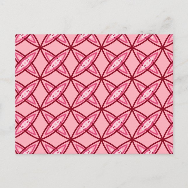 Cartão Postal Meio século atômico moderno - Rosa Balé (Frente)
