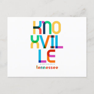 Cartão Postal Meio século do Tennessee Knoxville, Pop Art,