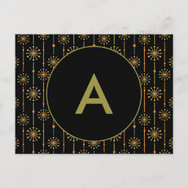 Cartão Postal Meio século Starburst Strike Cores Personalizadas