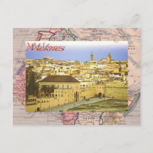 Cartão Postal Meknes