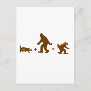 Cartão Postal Mel Badger Sasquatch Hybrid