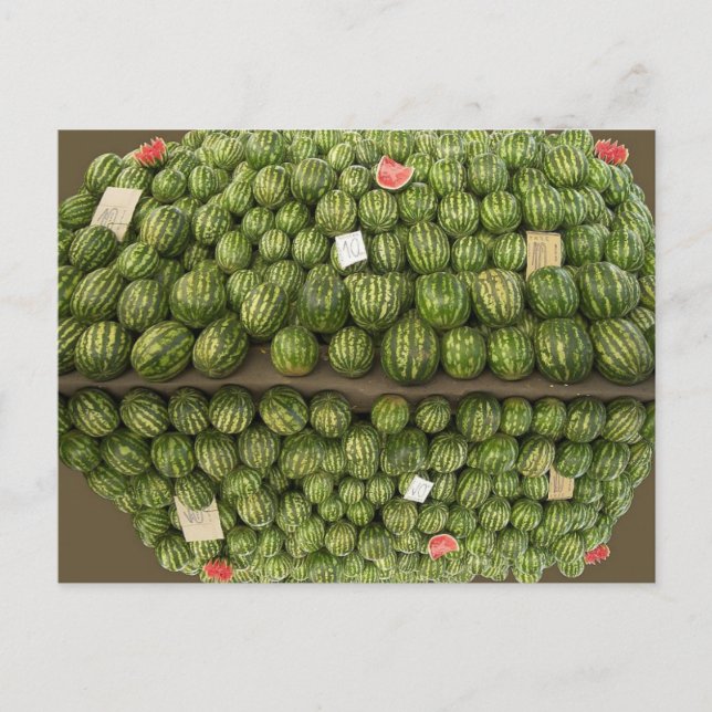 Cartão Postal Melancias (Frente)