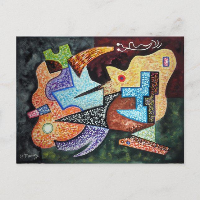 Cartão Postal Melancolia Lotus-Fritada (cartão) (Frente)