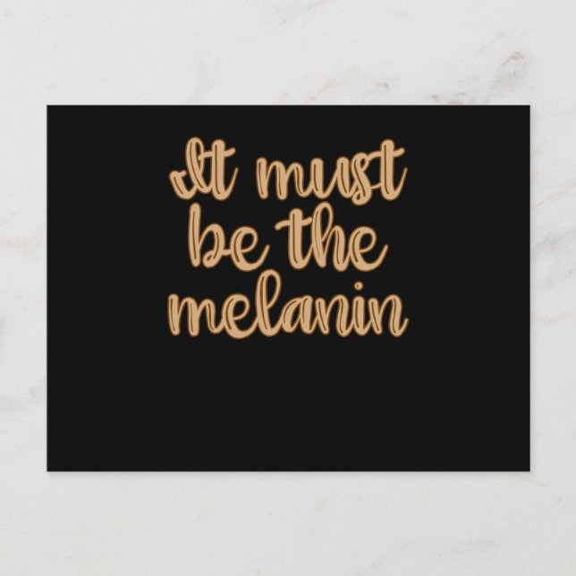 Cartão Postal Melanina - Mulheres Negras Africanas (Frente)