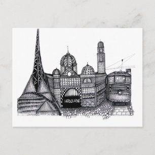 Cartão Postal Melbourne