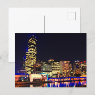 Cartão Postal Melbourne à noite