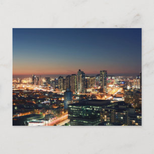 Cartão Postal Melbourne City in USA