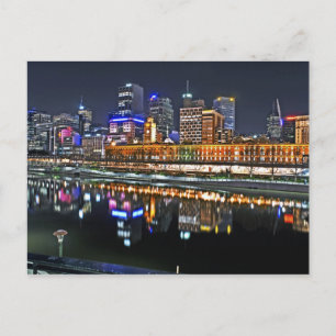 Cartão Postal Melbourne no HDR 1