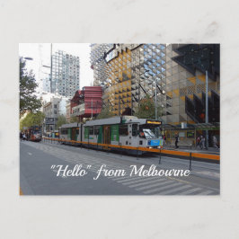 Cartão postal Melbourne Tram