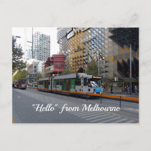Cartão postal Melbourne Tram