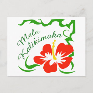 Cartão Postal Mele Kalikimaka