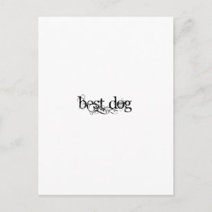 Cartão Postal Melhor Cão