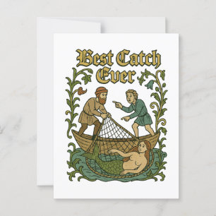 Cartão Postal Melhor Captura de Sempre - Histórias de Pesca Memó