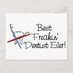 Cartão Postal Melhor Dentista do Mundo