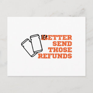 Cartão Postal Melhor Enviar Essas Restituições