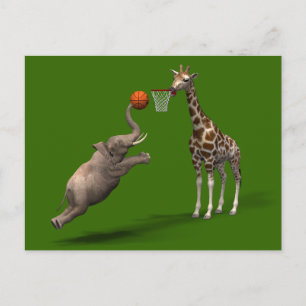 Cartão Postal Melhor Escorregador de Basquete