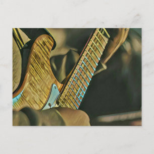 Cartão Postal melhor guitarrista de todos os tempos