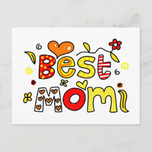 Cartão Postal Melhor Mãe
