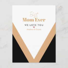 Cartão Postal Melhor mãe de sempre