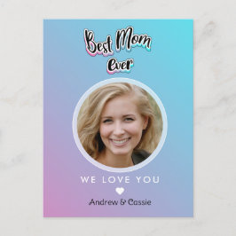 Cartão Postal Melhor mãe de sempre