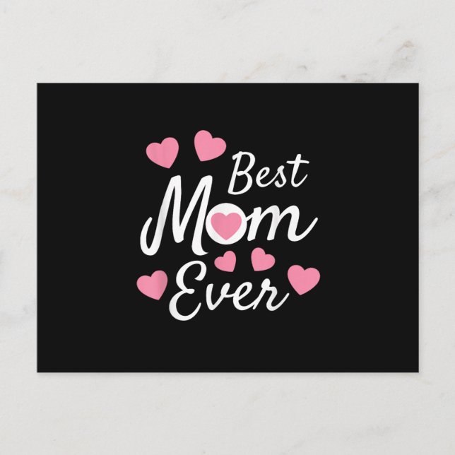 Cartão Postal Melhor Mãe Nunca (Frente)
