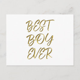 Cartão Postal Melhor menino de todos