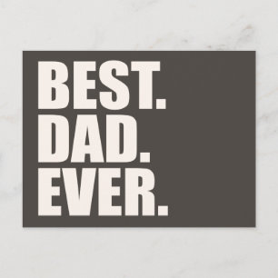 Cartão Postal Melhor. Pai. Nunca.