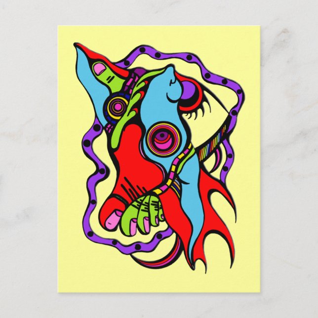 Cartão Postal Melhor Pé para Frente (Frente)