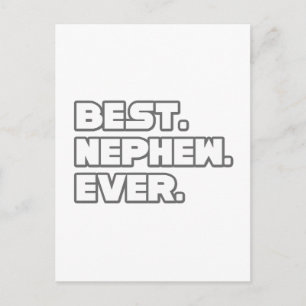 Cartão Postal Melhor sobrinho de sempre