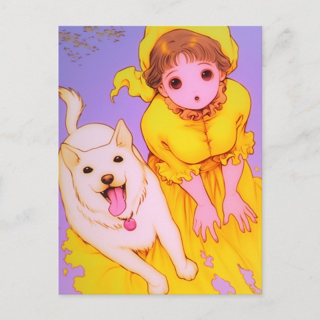 Cartão Postal Melhores Amigos (Frente)