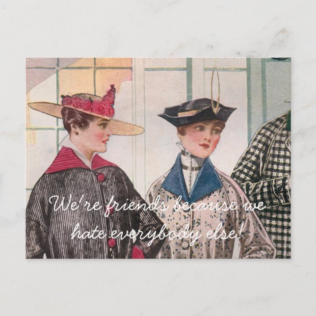 Cartão Postal Melhores Amigos (Frente)