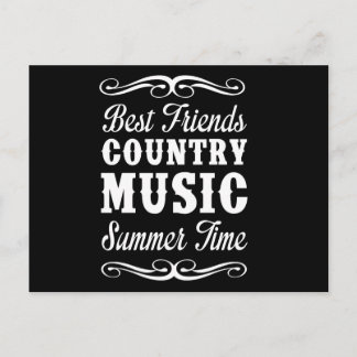 Cartão Postal Melhores Amigos, Música country, Horário de verão