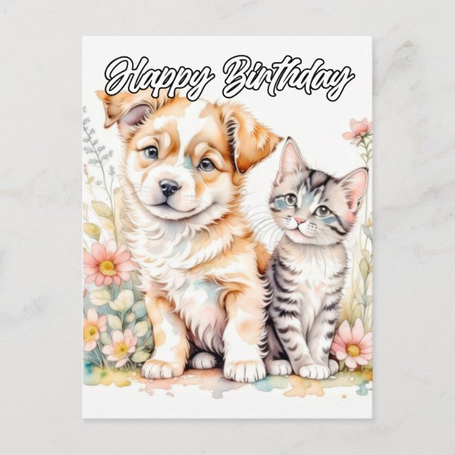 Cartão Postal Melhores Amigos Para Sempre (Frente)