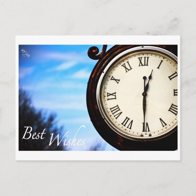 Cartão Postal Melhores desejos (Frente)