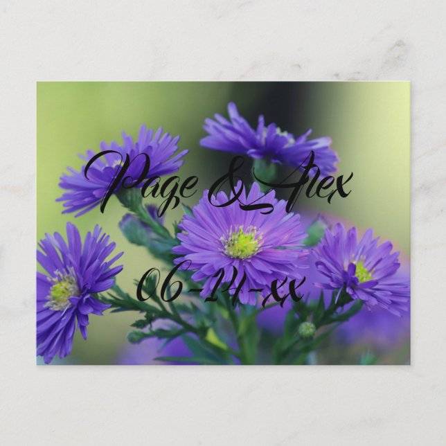 Cartão Postal Melhores desejos para recém-casados Destino de Cas (Frente)