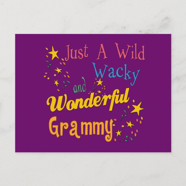 Cartão Postal Melhores presentes no Grammy (Frente)