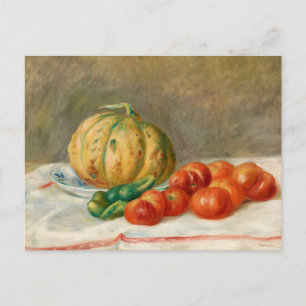 Cartão Postal Melon et Tomates   Pierre-Auguste Renoir