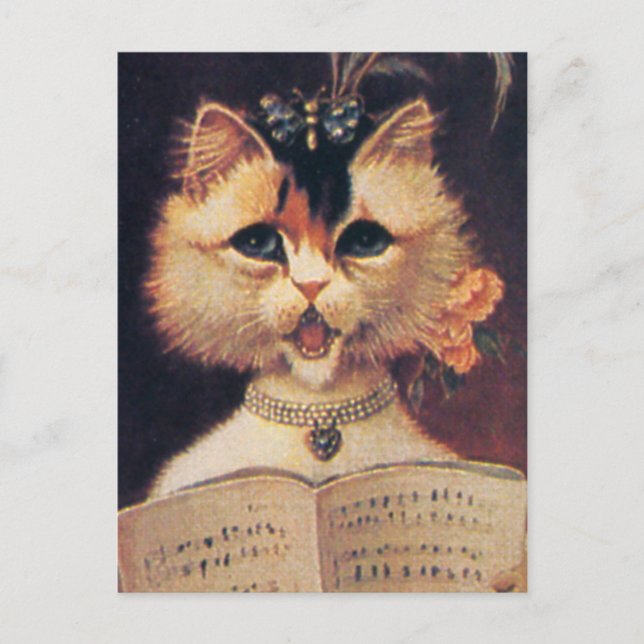 Cartão Postal Membro do Coro (Frente)