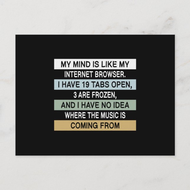 Cartão Postal Meme Meme Humor Work Piada Legal Engraçado Idea (Frente)