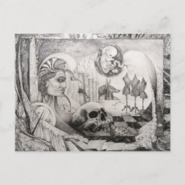 CARTÃO POSTAL MEMENTO MORI