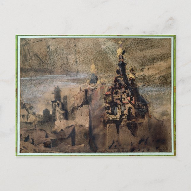 Cartão Postal Memória da Espanha, 1850 (Frente)